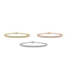 5ct Diamond Tennis Bracelet Claw Set in 9K White Gold