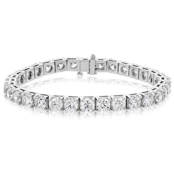DIAMOND ESSENTIALS UNITY TENNIS BRACELET, 3.90 CT - Image 3