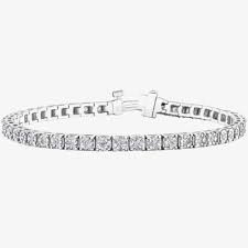 DIAMOND ESSENTIALS UNITY TENNIS BRACELET, 3.90 CT - Image 2